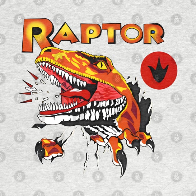 Enid's Raptor Shirt by Viper Vintage